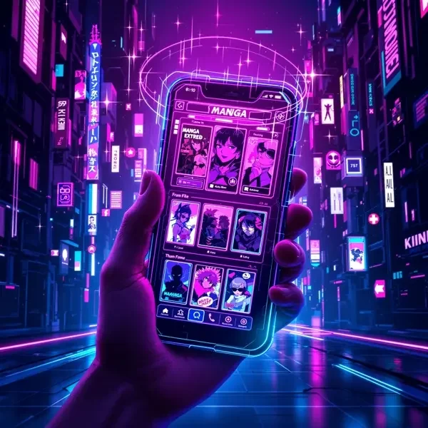 汗汗漫画 APP 手机界面展示